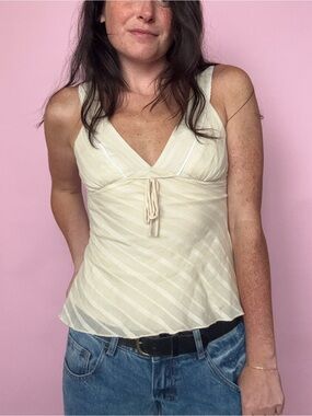 1990S JUMP TEXTURED BLOUSE TOP